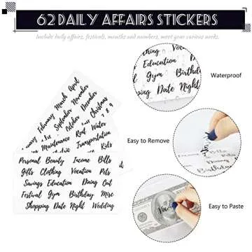 Budget Binder with Zipper Envelopes, Cash Envelopes for Budgeting, A6 PU Leather Budget Planner 2025 with Cash Envelopes Calculator, Bill Money Organizer for Cash Saving Budget System Wallet