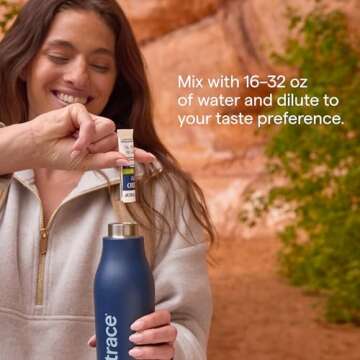 Trace Minerals ZeroLyte Electrolyte Powder for Hydration