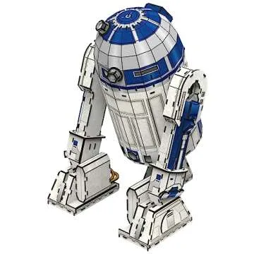 4D Cityscape Star Wars 3D Paper Model Kits (R2-D2)