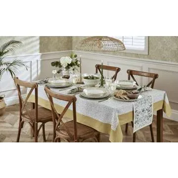 Spode Morris and Co 12 Piece Dinner Set | Service for 4 | Includes Dinner Plate, Salad Plate and Bowl | Made of Fine Earthenware | Microwave and Dishwasher Safe | Made in England