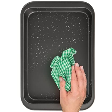 Lyellfe Rectangle Baking Pan Set for Perfect Baking