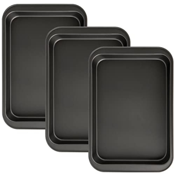 Lyellfe Rectangle Baking Pan Set for Perfect Baking