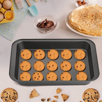 Lyellfe Rectangle Baking Pan Set for Perfect Baking
