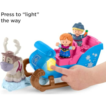 Fisher-Price Little People Frozen Sleigh Vehicle Set