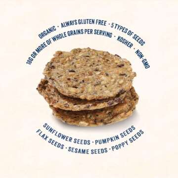 Mary's Gone Crackers Super Seed, Classic Crackers, 5.5 Ounce