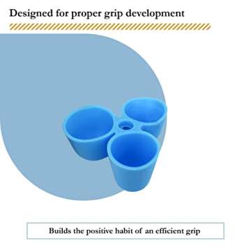 The Pencil Grip Writing CLAW for Pencils and Utensils, Small Size, 6 Count Assorted Colors (TPG-21106)