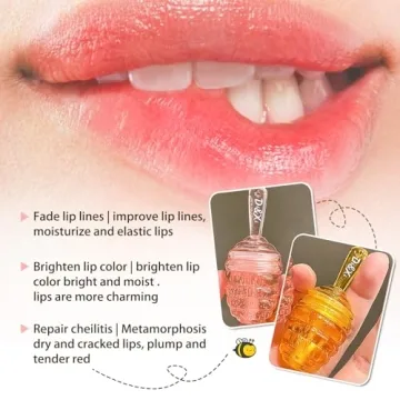 Moisturizing Honey Lip Oil Duo for Happy Lips