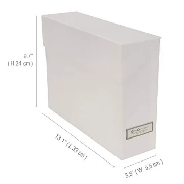 Bigso Lovisa File Storage Box - Elegant Document Organizer