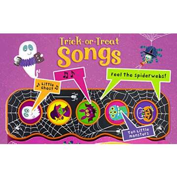 Trick Or Treat Songs - Children's Halloween Book with Fun and Spooky Sounds for Kids 2-5 (Early Bird Song Book)