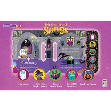 Trick Or Treat Songs - Children's Halloween Book with Fun and Spooky Sounds for Kids 2-5 (Early Bird Song Book)