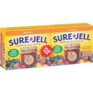 Sure-Jell Original Premium Fruit Pectin - 2 (1.75 oz) Boxes, Pack of 6 for Jams and Jellies