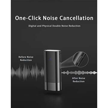 Wireless Lavalier Microphone for iPhone, iPad with Lightning, 2-in-1 Plug-Play Mini Mic with Charging Case for Vlog Tiktok Podcast Phone Video Recording Noise canceling (White Windscreen, USB C)