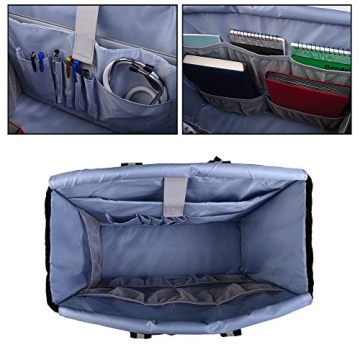 Trunab Utility Tote Bag for Teachers and Nurses with Laptop Sleeve