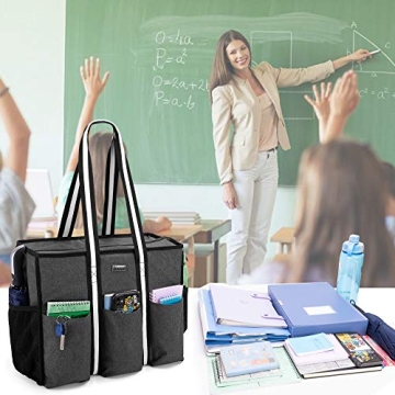 Trunab Utility Tote Bag for Teachers and Nurses with Laptop Sleeve