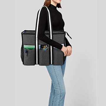 Trunab Utility Tote Bag for Teachers and Nurses with Laptop Sleeve