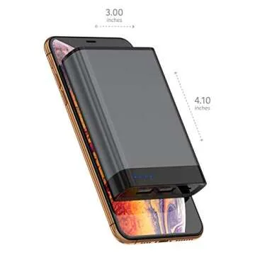 TALK WORKS Fast Charging Portable Charger for All Devices