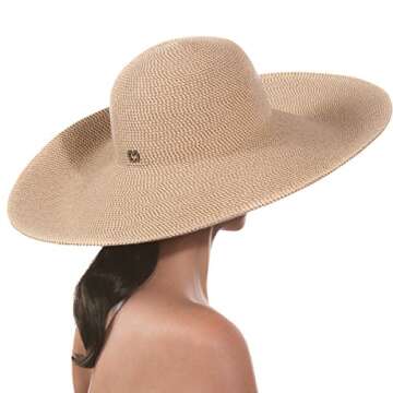 Eric Javits Women's Floppy-Peanut Hat - Sun Protection & Style