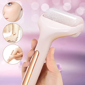 Ice Roller for Cooling and Pain Relief - Pink Spa Tool