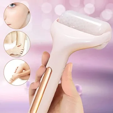Ice Roller for Cooling and Pain Relief - Pink Spa Tool