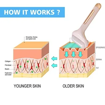 Ice Roller for Cooling and Pain Relief - Pink Spa Tool