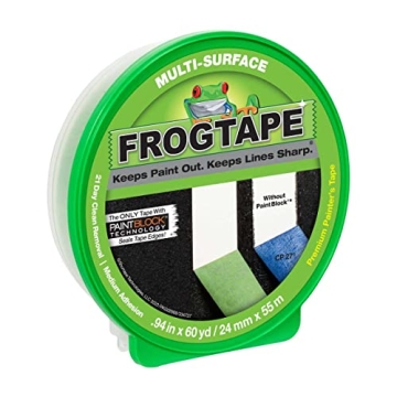 FROGTAPE Multi-Surface Painter's Tape for Clean Lines