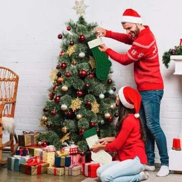 PETOX Christmas Stockings - Large Knitted Holiday Gifts