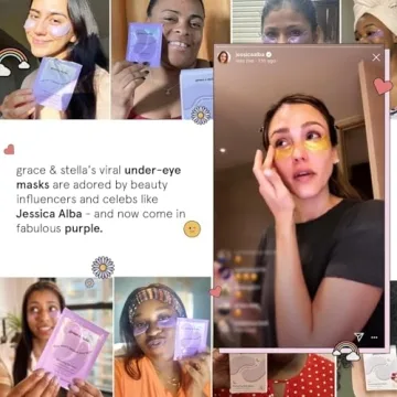 grace & stella Under Eye Patches for Puffy Eyes and Dark Circles (Retinol, 6 Pairs) Restoring Gel Under Eye Masks with Hyaluronic Acid - Vegan Cruelty-Free Skincare Birthday Gifts for Women