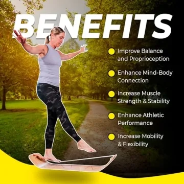 GIBBON GiBoard Balance Board for All Ages & Fitness