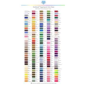 Simthread 5500Yds 40WT Embroidery Thread – 100% Polyester 170+ Vivid Colors, CPSC Certified, High-Speed (1000SPM) – Compatible with Brother, Singer, Janome & More - Black 900