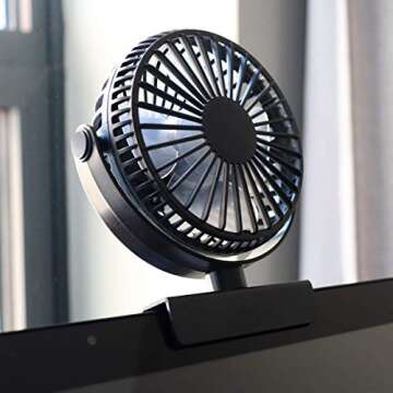Peloton Fan for Intense Workouts - Rechargeable and Powerful