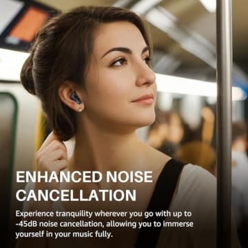 TOZO Upgraded Noise Cancelling Wireless Earbuds
