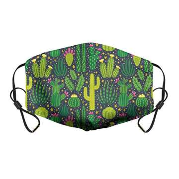 XUWU Face Balaclavas Bandana Mouth Cover Reusable Face Cloth for Women and Men (Color40)