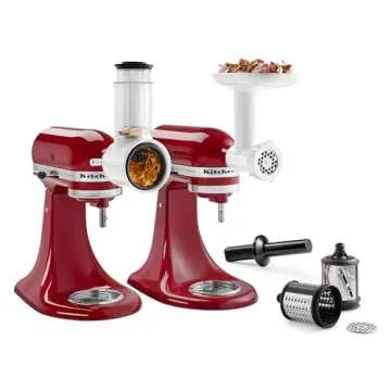KitchenAid Classic Stand Mixer & Food Prep Attachment Bundle