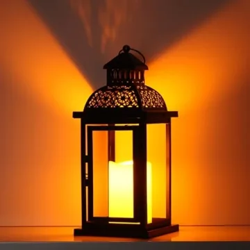 NEEDOMO Decorative Lantern with LED Candle for All Occasions