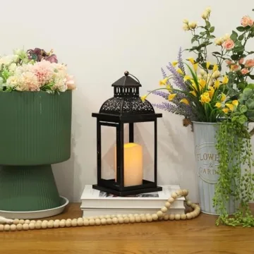 NEEDOMO Decorative Lantern with LED Candle for All Occasions
