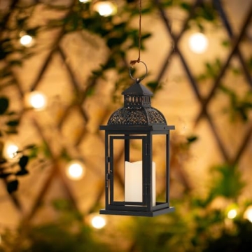NEEDOMO Decorative Lantern with LED Candle for All Occasions
