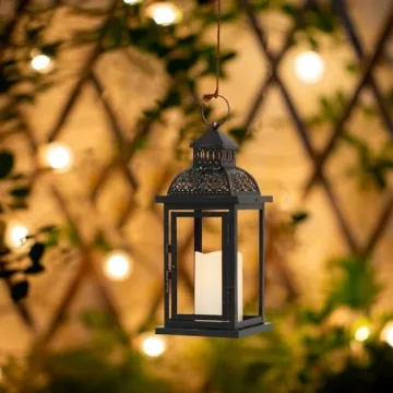 NEEDOMO Decorative Lantern with LED Candle for All Occasions
