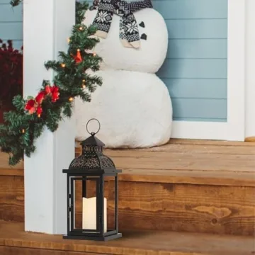 NEEDOMO Decorative Lantern with LED Candle for All Occasions