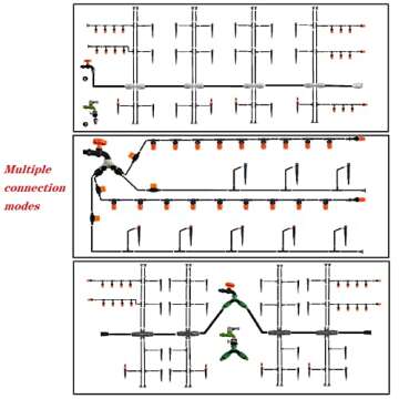 Drip Irrigation Kit, 1/4 Inch Polyethylene Distribution Irrigation Pipe for Micro-Spraying, Emitter Connecting Pipe Kit, DIY Garden Water-Saving Irrigation System with Blank Branch Hose. (01, 98FT)