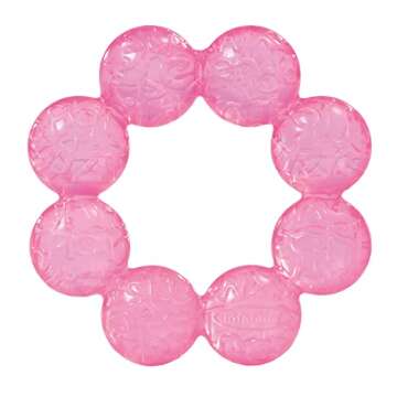 Infantino 3-Pack Water Teethers - 2 Pink + 1 Lime Set