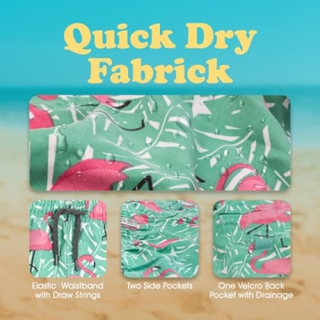 Best Boys Swim Trunks - Quick Dry, UPF 50+ Protection