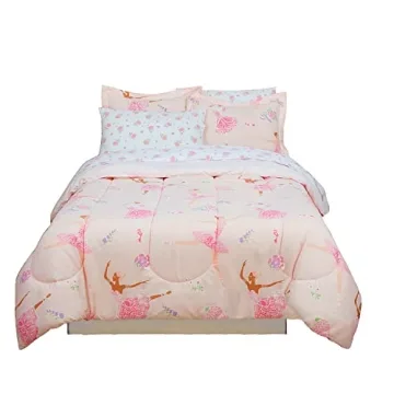 Kidz Mix Dancing Ballerinas Bed in a Bag, Full Set
