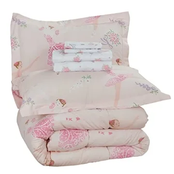 Kidz Mix Dancing Ballerinas Bed in a Bag, Full Set