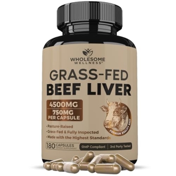 Grass Fed Beef Liver Capsules for Natural Energy and Health