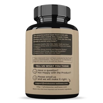 Grass Fed Beef Liver Capsules for Natural Energy and Health