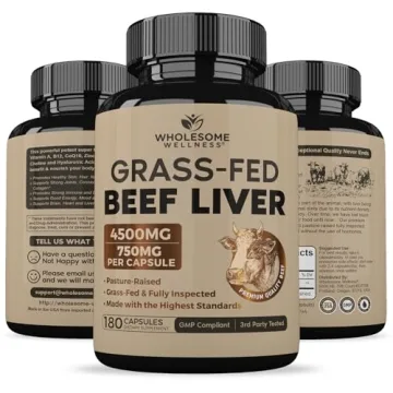 Grass Fed Beef Liver Capsules for Natural Energy and Health