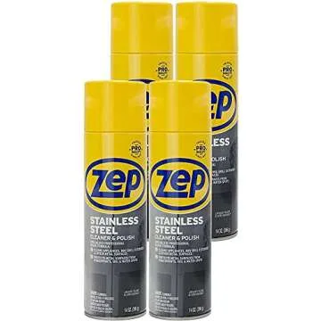 Zep Stainless Steel Cleaner and Polish 14 oz Case of 4