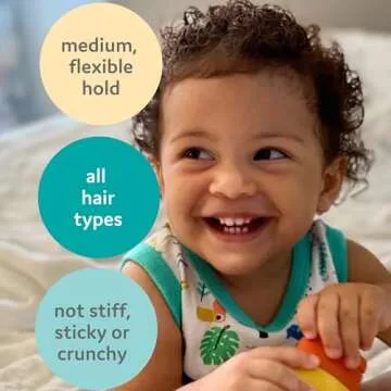 T is for Tame Vegan Baby Hair Gel - Gentle Hold for Kids