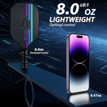 Achiou Pickleball Paddle Set - Lightweight & USAPA Approved