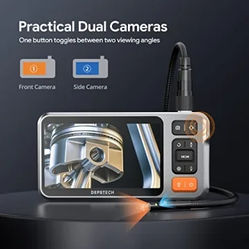 DEPSTECH 5.0MP Borescope with 5" IPS Screen